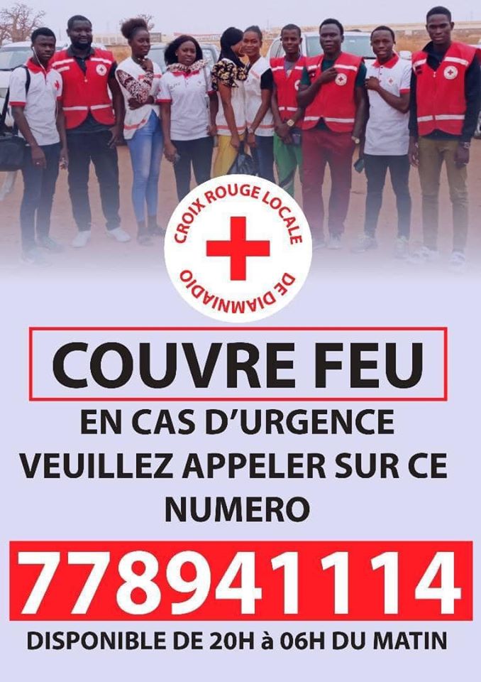 Croix Rouge Diamniadio : La Garde de la Nuit !