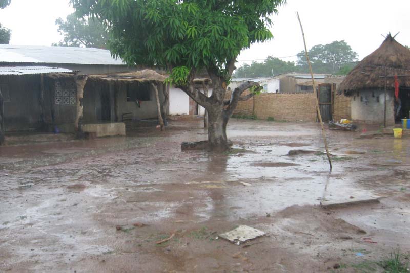 Ziguinchor : Une forte pluie gâche la reprise des cours…