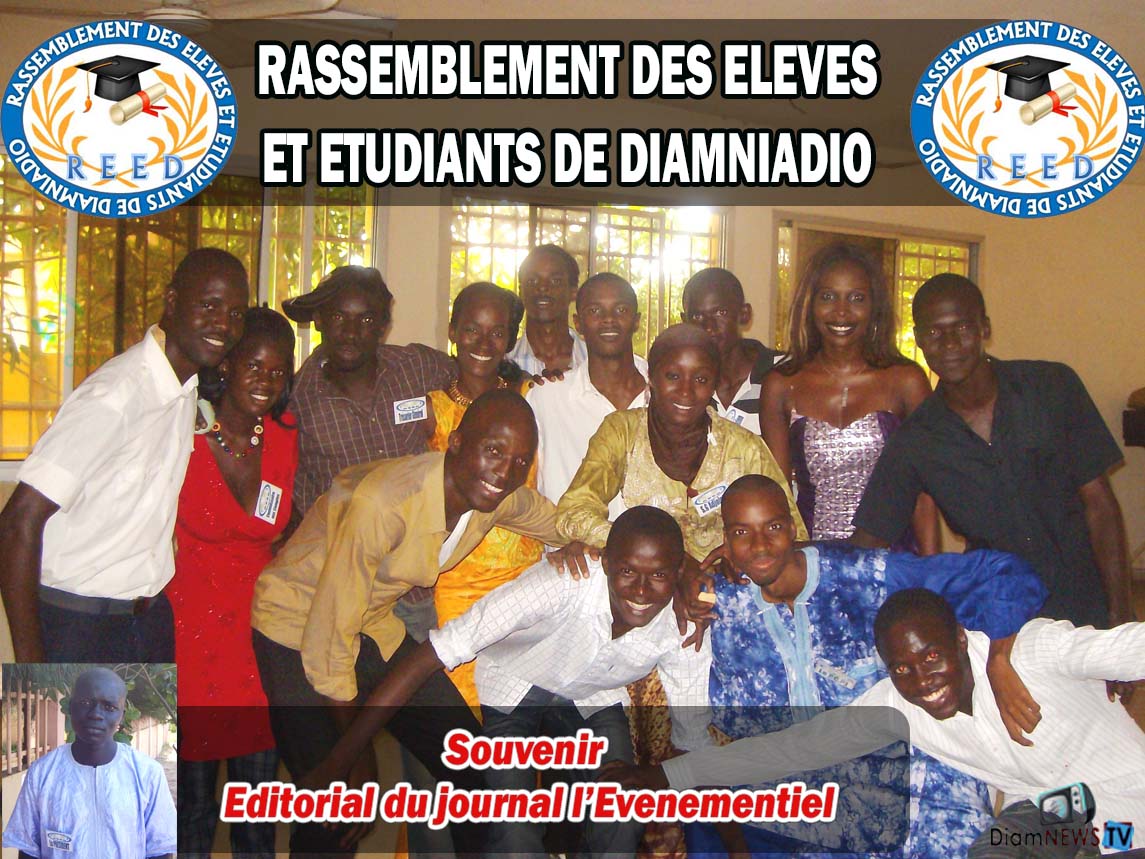 Souvenir: Editorial REED 2006 par Adama Mohamed Mbaye
