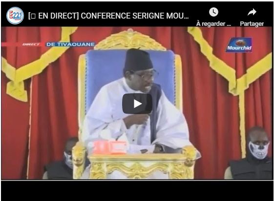 Direct :  Déclaration de Serigne Moustapha Sy (Videos)