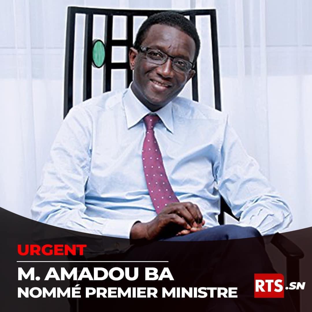 Qui est Amadou Ba le nouveau Premier Ministre