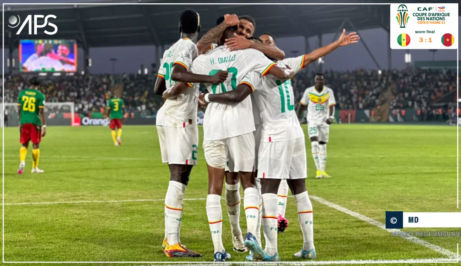 COTE D IVOIRE-AFRIQUE-FOOTBALL / CAN 2023 : le Sénégal s’offre le Cameroun et file en huitièmes de finale