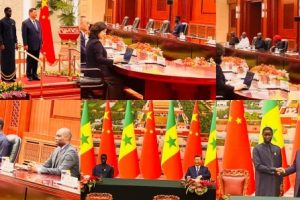 Visite d’État : Les images de la rencontre entre Bassirou Diomaye Faye et Xi Jinping